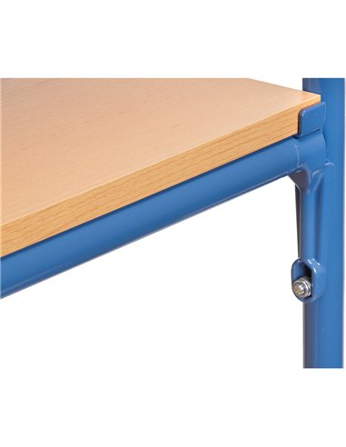 Barres transversales pour chariot haut 850 x 500 mm