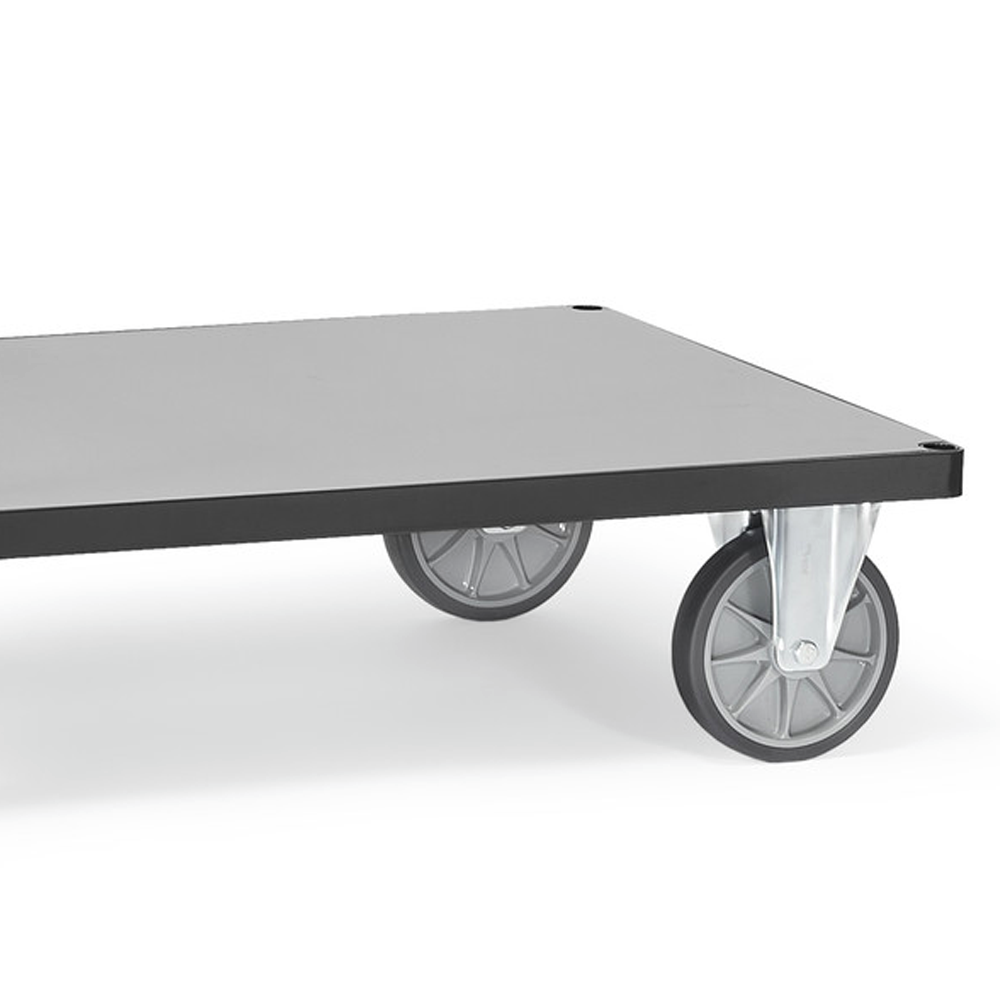 Plateforme MDF mélaminé gris moyen